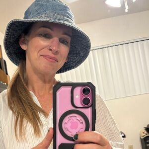 Denim Bucket Hat - Light Blue